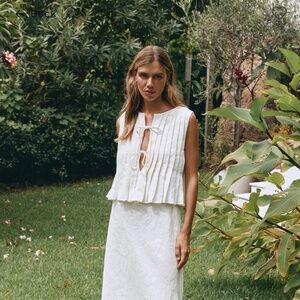 Vrg grl Valeria Linen top